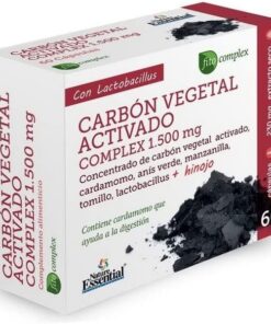 Carbon Vegetal Activado Complex 1500mg 60caps.